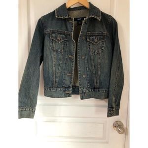 GAP DARK DENIM JACKET SZ XS